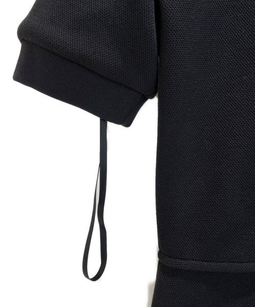 MONCLER（モンクレール）MONCLER (モンクレール) ショートスリーブ ミニドレス ブラック サイズ:XSの古着・服飾アイテム