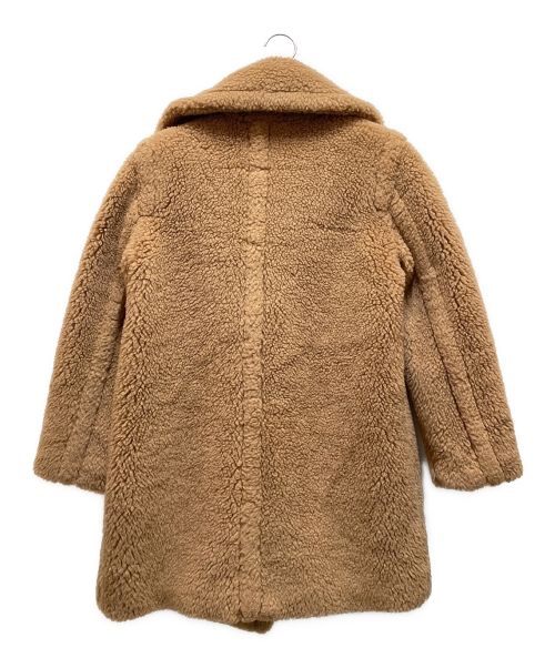 MaxMara（マックスマーラ）MaxMara (マックスマーラ) テディベア ショートコート ブラウン サイズ:34の古着・服飾アイテム