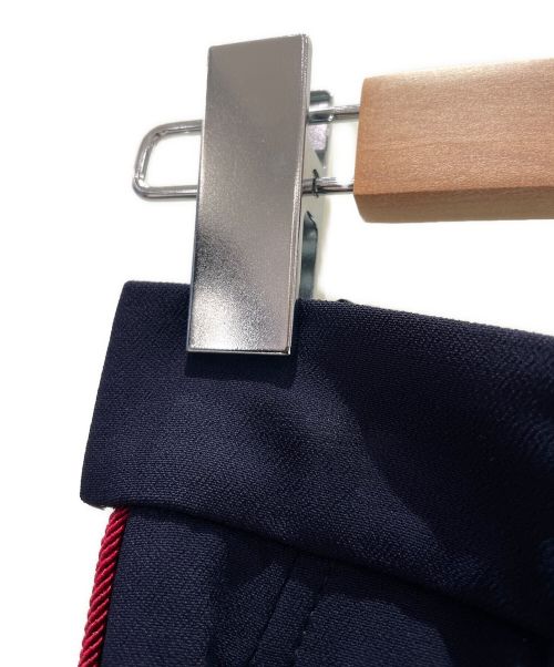 GUCCI（グッチ）GUCCI (グッチ) アンクル丈 ブーツカット ストレッチ パンツ ネイビー サイズ:36の古着・服飾アイテム
