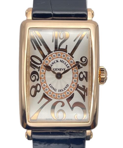 FRANCK MULLER（フランクミュラー）FRANCK MULLER (フランクミュラー) ロングアイランド レリーフセンターダイヤ 32.5×23.0mm サイズ:32.5×23.0mmの古着・服飾アイテム