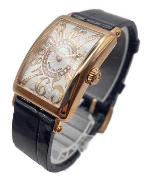 FRANCK MULLER（フランクミュラー）FRANCK MULLER (フランクミュラー) ロングアイランド レリーフセンターダイヤ 32.5×23.0mm サイズ:32.5×23.0mmの古着・服飾アイテム