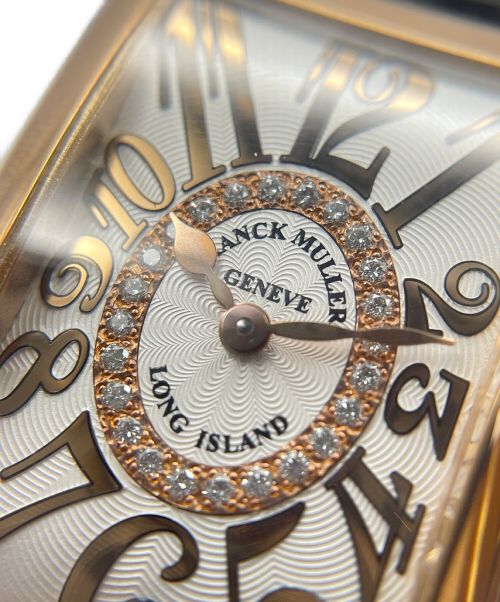 FRANCK MULLER（フランクミュラー）FRANCK MULLER (フランクミュラー) ロングアイランド レリーフセンターダイヤ 32.5×23.0mm サイズ:32.5×23.0mmの古着・服飾アイテム