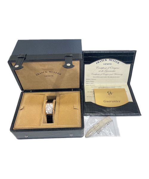 FRANCK MULLER（フランクミュラー）FRANCK MULLER (フランクミュラー) ロングアイランド レリーフセンターダイヤ 32.5×23.0mm サイズ:32.5×23.0mmの古着・服飾アイテム