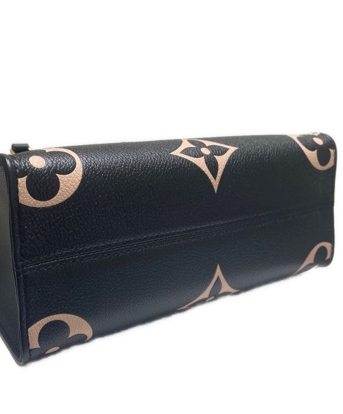 LOUIS VUITTON（ルイ ヴィトン）LOUIS VUITTON (ルイ ヴィトン) オンザゴーPM ブラック×ベージュ サイズ:PMの古着・服飾アイテム
