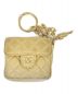 CHANEL（シャネル）の古着「ミニマトラッセキーホルダー ココクローバーモチーフ」｜ベージュ