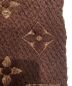 中古・古着 LOUIS VUITTON (ルイ ヴィトン) エシャルプ・ロゴマニア シャイン マロン ブラウン サイズ:-：62800円