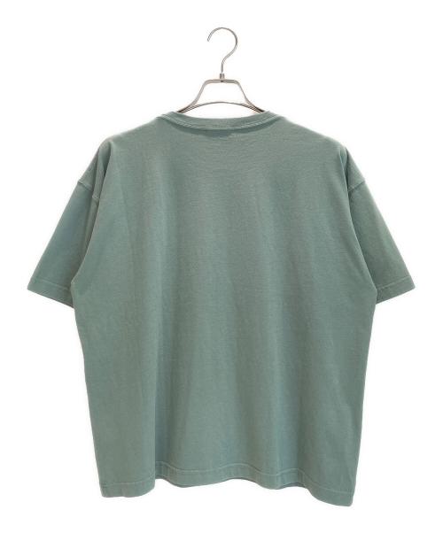 BALENCIAGA（バレンシアガ）BALENCIAGA (バレンシアガ) BBロゴカットソー グリーン サイズ:Lの古着・服飾アイテム