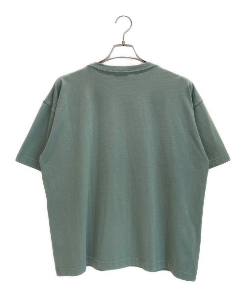 BALENCIAGA（バレンシアガ）BALENCIAGA (バレンシアガ) ロゴペイントTシャツ グリーン サイズ:Lの古着・服飾アイテム