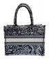 Christian Dior (クリスチャン ディオール) BOOK TOTE MEDIUM ネイビー×ホワイト サイズ:M：248000円