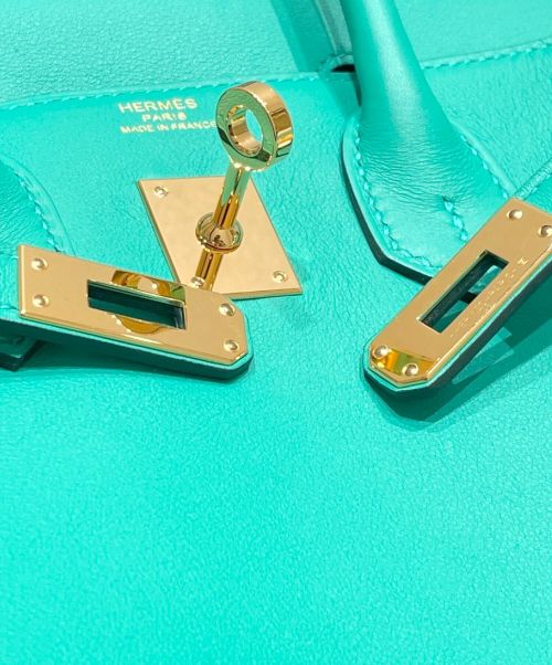 HERMES（エルメス）HERMES (エルメス) バーキン25 ミント サイズ:25の古着・服飾アイテム