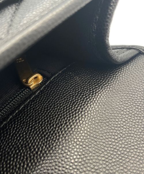 CHANEL（シャネル）CHANEL (シャネル) スモールトップハンドルショルダーバッグ ブラック サイズ:25の古着・服飾アイテム