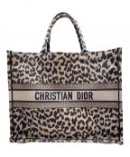 Christian Diorクリスチャン ディオール）の古着「MIZZA BOOK TOTE LARGE」｜ベージュ