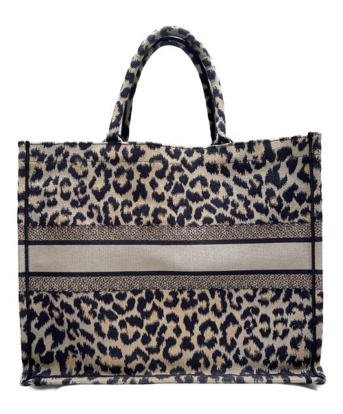 Christian Dior（クリスチャン ディオール）Christian Dior (クリスチャン ディオール) MIZZA BOOK TOTE LARGE ベージュ サイズ:Lの古着・服飾アイテム