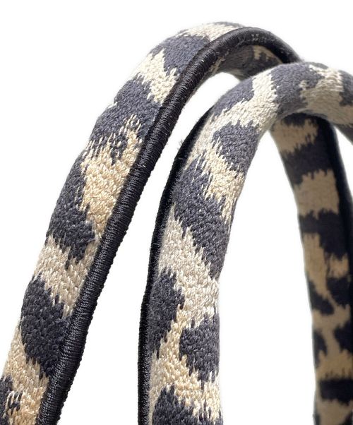 Christian Dior（クリスチャン ディオール）Christian Dior (クリスチャン ディオール) MIZZA BOOK TOTE LARGE ベージュ サイズ:Lの古着・服飾アイテム