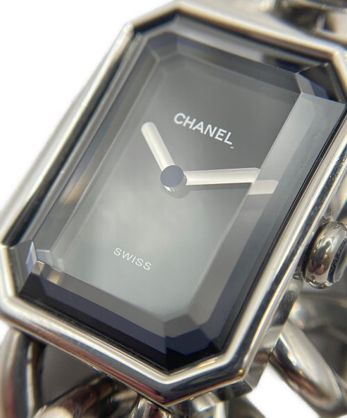 CHANEL（シャネル）CHANEL (シャネル) プルミエール ブラック サイズ:26.0mm×20.0mmの古着・服飾アイテム