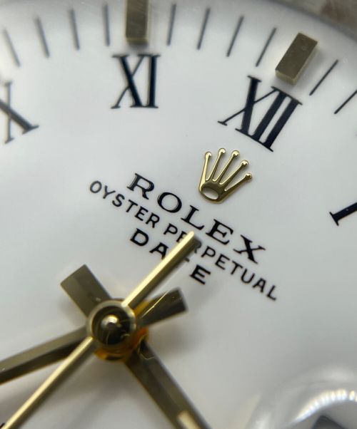 ROLEX（ロレックス）ROLEX (ロレックス) オイスターパーペチュアルデイト Ref.15223 ホワイト サイズ:34mmの古着・服飾アイテム