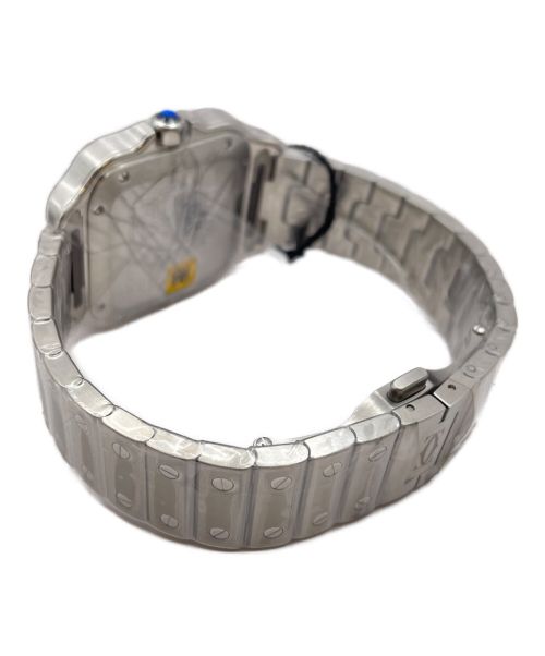 Cartier（カルティエ）Cartier (カルティエ) サントス ドゥ カルティエ ホワイト サイズ:MM 未使用品の古着・服飾アイテム