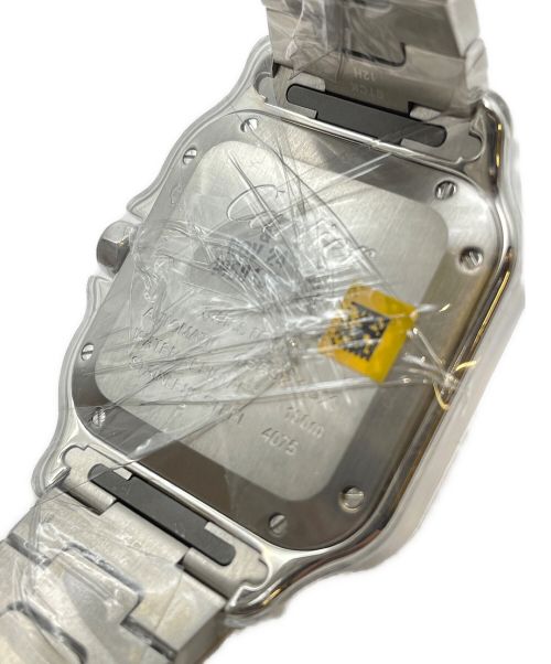 Cartier（カルティエ）Cartier (カルティエ) サントス ドゥ カルティエ ホワイト サイズ:MM 未使用品の古着・服飾アイテム