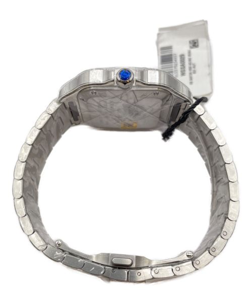 Cartier（カルティエ）Cartier (カルティエ) サントス ドゥ カルティエ ホワイト サイズ:MM 未使用品の古着・服飾アイテム