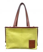 LOEWEロエベ）の古着「クッショントートスモール」｜イエロー×ブラウン