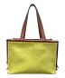 LOEWE (ロエベ) クッショントートスモール イエロー×ブラウン サイズ:スモール：49800円