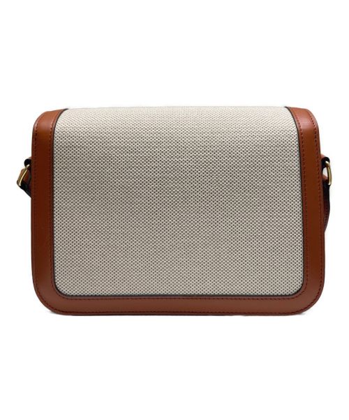 CELINE（セリーヌ）CELINE (セリーヌ) クラシック トリオンフ バッグ タン×ホワイト サイズ:-の古着・服飾アイテム