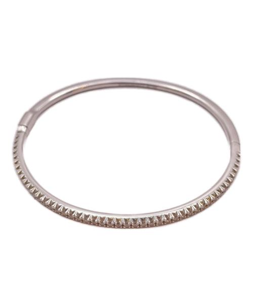 TIFFANY & Co.（ティファニー）TIFFANY & Co. (ティファニー) ヒンジバングルスモール ハーフダイヤ サイズ:スモールの古着・服飾アイテム