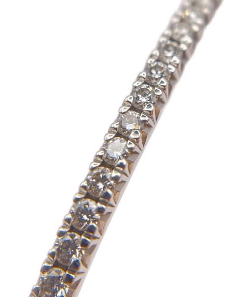 TIFFANY & Co.（ティファニー）TIFFANY & Co. (ティファニー) ヒンジバングルスモール ハーフダイヤ サイズ:スモールの古着・服飾アイテム
