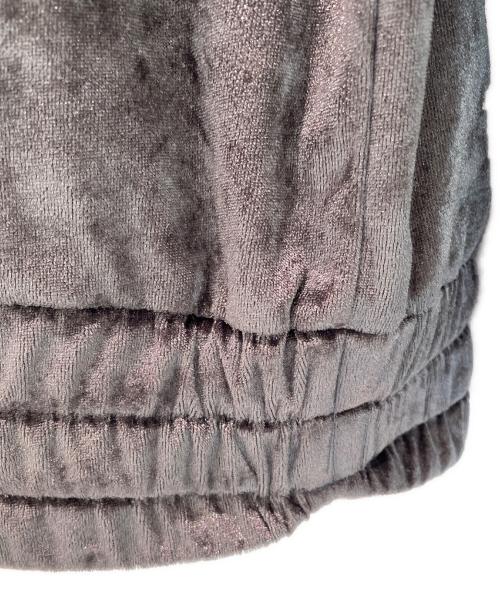 Needles（ニードルズ）Needles (ニードルズ) Fring Jacket-Cruch Velor シルバー サイズ:Mの古着・服飾アイテム