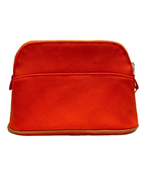 HERMES（エルメス）HERMES (エルメス) ボリードポーチMINI オランジュ・フー/オレンジ サイズ:MINI 未使用品の古着・服飾アイテム