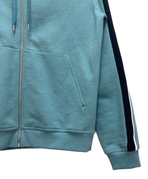HERMES（エルメス）HERMES (エルメス) ジップアップフーディ スカイブルー サイズ:Sの古着・服飾アイテム
