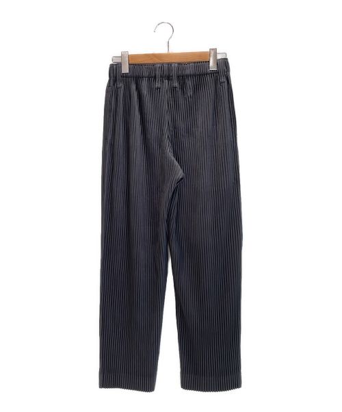 HOMME PLISSE ISSEY MIYAKE（オム プリッセ イッセイ ミヤケ）HOMME PLISSE ISSEY MIYAKE (オムプリッセ イッセイ ミヤケ) プリーツワイドパンツ グレー サイズ:1 未使用品の古着・服飾アイテム