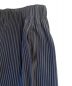 中古・古着 HOMME PLISSE ISSEY MIYAKE (オムプリッセ イッセイ ミヤケ) プリーツワイドパンツ グレー サイズ:1 未使用品：39800円