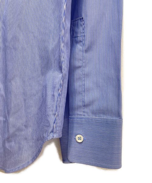 Maison Margiela（メゾンマルジェラ）Maison Margiela (メゾンマルジェラ) 比翼シャツ ブルー サイズ:40の古着・服飾アイテム