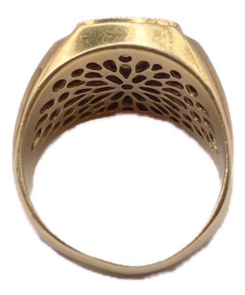 NO BRAND JEWELRY（ノーブランドジュエリー）NO BRAND JEWELRY (ノーブランドジュエリー) ダイヤデザインカレッジリング サイズ:18号の古着・服飾アイテム