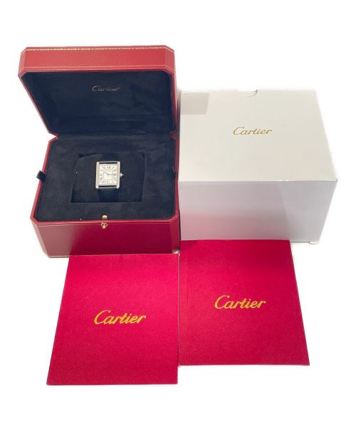 Cartier（カルティエ）Cartier (カルティエ) タンクマスト ホワイト サイズ:LMの古着・服飾アイテム