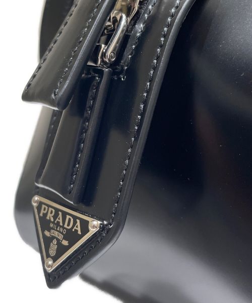 PRADA（プラダ）PRADA (プラダ) スーパーノヴァ ミディアムハンドバッグ ブラックの古着・服飾アイテム
