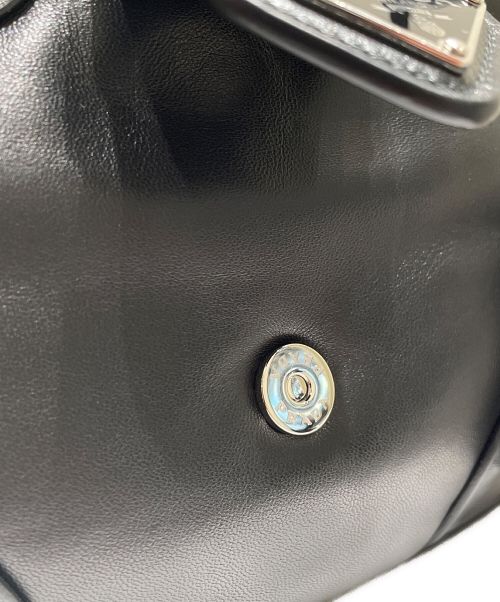 PRADA（プラダ）PRADA (プラダ) ムーン Re-Nylon xレザー バッグ ブラック サイズ:- 未使用品の古着・服飾アイテム
