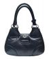 PRADA (プラダ) ムーン Re-Nylon xレザー バッグ ブラック サイズ:- 未使用品：225000円