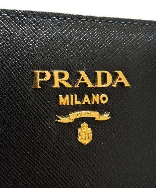 PRADA（プラダ）PRADA (プラダ) サフィアンーノ2WAYハンドバッグの古着・服飾アイテム
