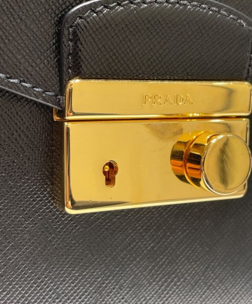 PRADA（プラダ）PRADA (プラダ) サフィアンーノ2WAYハンドバッグの古着・服飾アイテム