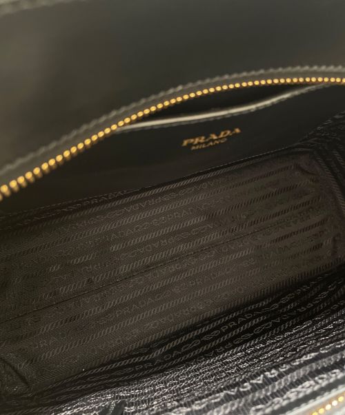 PRADA（プラダ）PRADA (プラダ) サフィアンーノ2WAYハンドバッグの古着・服飾アイテム