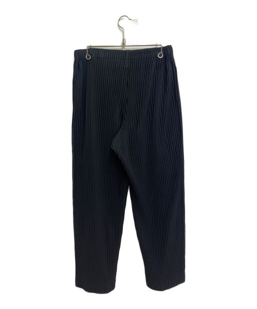 HOMME PLISSE ISSEY MIYAKE（オム プリッセ イッセイ ミヤケ）HOMME PLISSE ISSEY MIYAKE (オムプリッセ イッセイ ミヤケ) プリーツワイドパンツ ブラック サイズ:3の古着・服飾アイテム