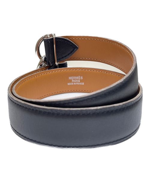 HERMES（エルメス）HERMES (エルメス) シェーヌダンクルベルト ブラック サイズ:65の古着・服飾アイテム