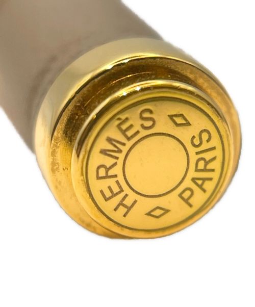 HERMES（エルメス）HERMES (エルメス) シャルニエール ピアスPM エトゥープ×ゴールド サイズ:PM 未使用品の古着・服飾アイテム