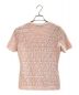 FENDI (フェンディ) ズッカ柄半袖サマーセーター ライトピンク サイズ:S：69800円