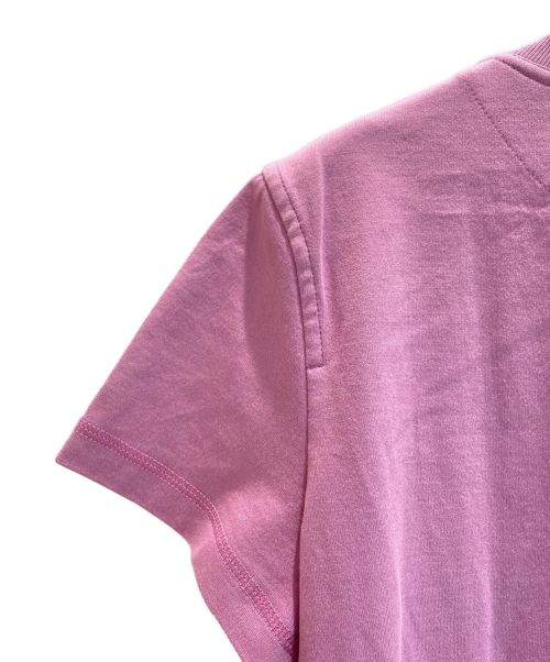 HERMES（エルメス）HERMES (エルメス) Cliquetis刺繍ポケットTシャツ バイオレット サイズ:34の古着・服飾アイテム