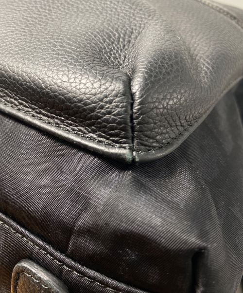 Christian Dior（クリスチャン ディオール）Christian Dior (クリスチャン ディオール) オブリークレザーバックパック ブラックの古着・服飾アイテム