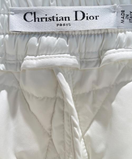 Christian Dior（クリスチャン ディオール）Christian Dior (クリスチャン ディオール) マクロカナージュキュロット ホワイト サイズ:36の古着・服飾アイテム