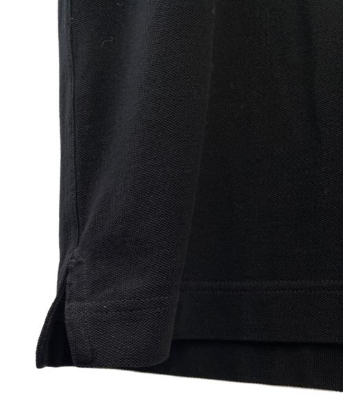HERMES（エルメス）HERMES (エルメス) ロゴ刺繍ポケットTシャツ  ブラック サイズ:L 未使用品の古着・服飾アイテム